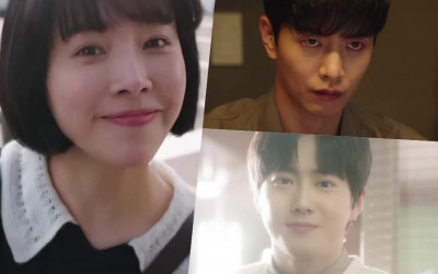 Watch: Han Ji Min, Lee Min Ki, And EXO’s Suho Make An Unlikely Trio In “Behind Your Touch” Poster And Teaser