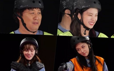 Watch: ITZY’s Yeji, WJSN’s Luda, Jung Joon Ha, And BIBI Fight For The Right To Go Last In “Running Man” Preview