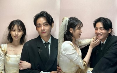 watch-iu-and-btss-v-share-heartwarming-behind-the-scenes-photos-and-footage-from-their-love-wins-all-mv