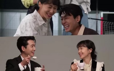 Watch: Jeon Do Yeon And Jung Kyung Ho Keep Each Other Laughing With Their Competitive Spirits On Set Of “Crash Course In Romance”