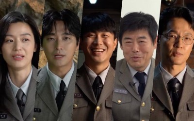 Watch: “Jirisan” Cast Bid Farewell To The Drama + Cast And Crew Climb The Mountain At Sunrise For Final Filming
