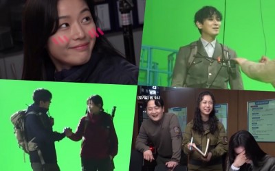 watch-jirisan-shows-off-elaborate-set-and-casts-close-chemistry-during-filming