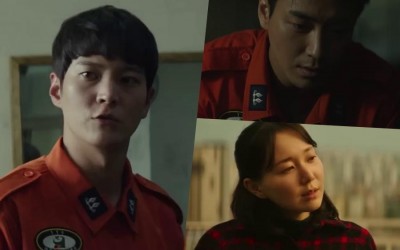 Watch: Joo Won, Lee Jun Hyuk, And More Battle Deadly Blaze To Search For Survivors In New Trailer For 