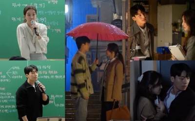 watch-jung-ryeo-won-and-wi-ha-joon-show-pride-for-the-midnight-romance-in-hagwon-in-making-of-video