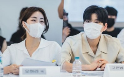 Watch: Kang Sora, Jang Seung Jo, And More Come Together For First Script Reading Of New Drama