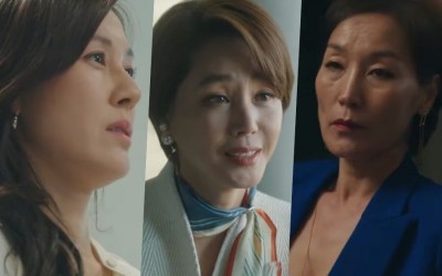 Watch: Kim Ha Neul, Kim Sung Ryung, And Lee Hye Young Hide Cold Hearts And Red-Hot Ambition Behind Perfect Smiles In “Kill Heel”