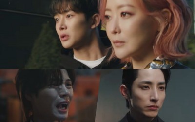 Watch: Kim Hee Sun, SF9’s Rowoon, Lee Soo Hyuk, And Yoon Ji On Are Special Grim Reapers In “Tomorrow” Teaser