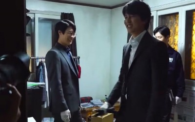 watch-kim-nam-gil-and-jin-sun-kyu-are-a-hilarious-comedic-duo-behind-the-scenes-of-through-the-darkness