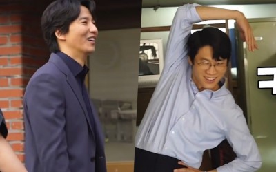 watch-kim-nam-gil-cant-stop-laughing-at-jin-sun-kyus-playful-nature-while-filming-through-the-darkness
