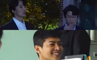 watch-kim-nam-gil-jin-sun-kyu-and-ryeo-woon-share-laughs-while-filming-through-the-darkness