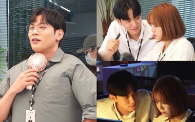 Watch: Kim Sejeong, Nam Yoon Su, And Choi Daniel Get Playful With Each Other Behind The Scenes Of “Today’s Webtoon”