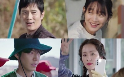 Watch: Lee Byung Hun, Shin Min Ah, Kim Woo Bin, Han Ji Min, And More Enjoy Island Life In “Our Blues” Teaser