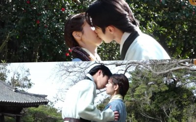 watch-lee-jae-wook-and-jung-so-min-make-viewers-hearts-flutter-as-they-perfect-their-1st-kiss-scene-in-alchemy-of-souls