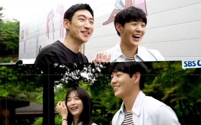 watch-lee-je-hoon-pyo-ye-jin-and-shin-jae-ha-preview-their-chemistry-at-taxi-driver-2-test-filming