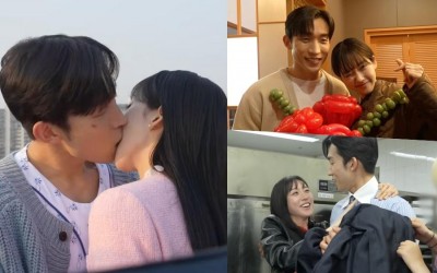 Watch: Lee Sang Yi And Han Ji Hyun Are Full Of Jokes And Laughter Even During Romantic Scenes On The Set Of “Spice Up Our Love”