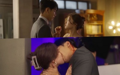 Watch: Lee Se Young And Lee Seung Gi Perfectly Set The Tone To Film Their 1st “Adult” Kiss In “The Law Cafe”