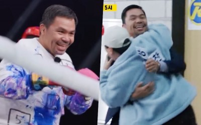 Watch: Manny Pacquiao Faces Off Against “Running Man” Cast In Boxing And Name-Tag Tearing In New Preview