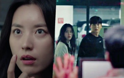 Watch: Park Hyung Sik And Han Hyo Joo Run From Bloodthirsty People Infected By Mysterious Disease In New Teaser For “Happiness”