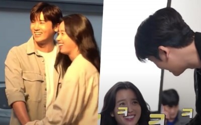 watch-park-hyung-sik-makes-han-hyo-joo-laugh-with-his-playfulness-during-poster-shoot-for-happiness