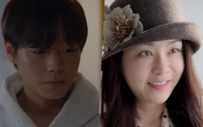 watch-park-ji-hoon-is-heartbroken-to-see-his-mom-kim-jung-nan-forget-who-he-is-in-new-teasers-for-beautiful-audrey