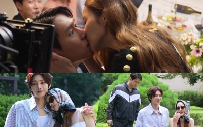 Watch: Park Min Young, Go Kyung Pyo, And Kim Jae Young Go Back And Forth Between Romance And Comedy In “Love In Contract” Behind-The-Scenes Video
