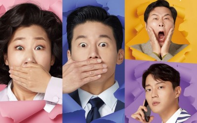 Watch: Ra Mi Ran, Kim Moo Yeol, Yoon Doojoon, And More Experience A Variety Of Hurdles In “Honest Candidate 2” Character Teasers