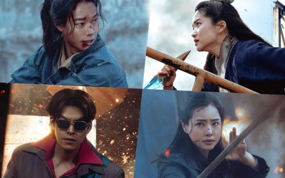 watch-ryu-jun-yeol-kim-tae-ri-kim-woo-bin-honey-lee-and-more-fight-to-achieve-their-goals-in-alienoid-part-2-teasers