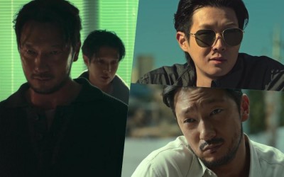 Watch: Son Suk Ku Hunts Choi Woo Shik Who Walks The Line Between Hero And Sinner In “A Killer Paradox” Teasers