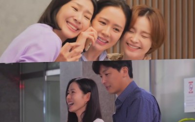 watch-son-ye-jin-jeon-mi-do-kim-ji-hyun-yeon-woo-jin-and-more-find-themselves-in-fits-of-giggles-throughout-thirty-nine-filming