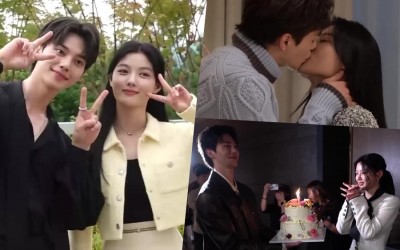 Watch: Song Kang And Kim Yoo Jung Are Playful Behind The Scenes Of “My Demon”