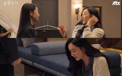 watch-soo-ae-and-lee-yi-dam-keep-things-light-while-filming-difficult-begging-scene-in-artificial-city