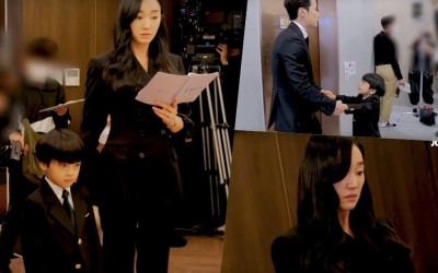 Watch: Soo Ae, Kim Kang Woo, And Seo Woo Jin Display Great Chemistry While Filming Difficult Funeral Scene For “Artificial City”