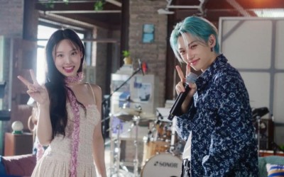 Watch: TWICE’s Nayeon And Stray Kids’ Felix Drop Live Band Version Of Their Song “No Problem”