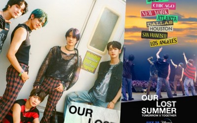 Watch: TXT’s 1st-Ever Documentary “Our Lost Summer” Goes Behind The Scenes Of Lollapalooza And World Tour In New Trailer