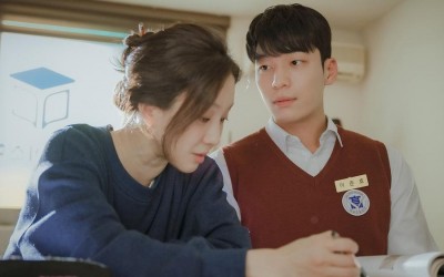 Wi Ha Joon Loses His Concentration While Sitting Close To Jung Ryeo Won In "The Midnight Romance In Hagwon"