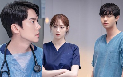 Yoo Yeon Seok Tackles An Unexpected Crisis With Help From Lee Sung Kyung And Ahn Hyo Seop In “Dr. Romantic 3”