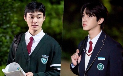 yoon-chan-young-and-golden-childs-jaehyun-get-closer-in-high-school-return-of-a-gangster