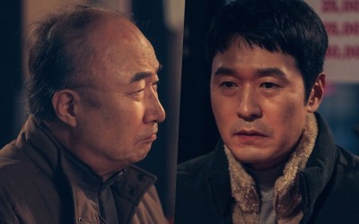 Yoon Joo Sang Coldly Stares Down His Suspicious Son-In-Law Lee Sung Jae In “Red Balloon”