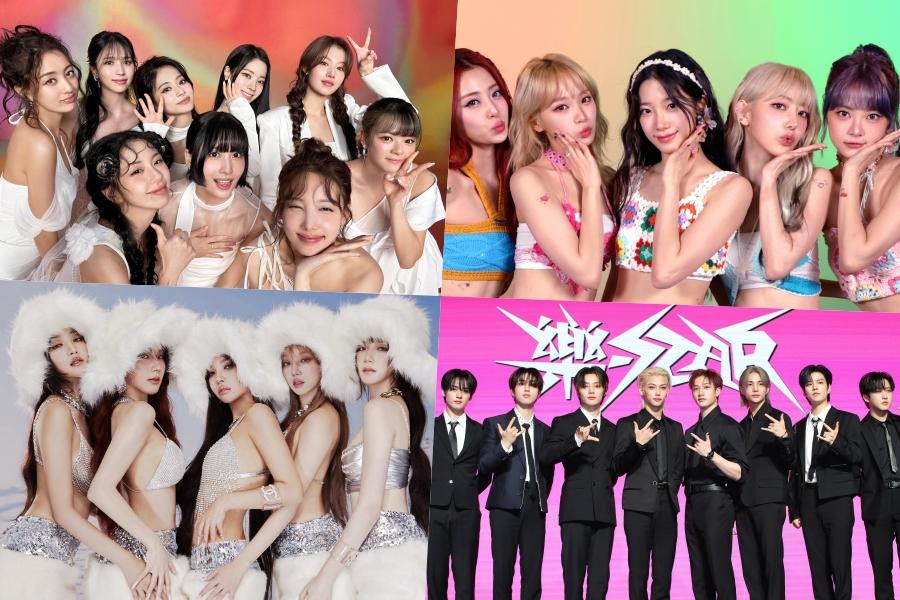 TWICE, LE SSERAFIM, (G)I-DLE, Stray Kids, NewJeans, ENHYPEN, BTS, And More Sweep Top Spots On Billboard’s World Albums Chart