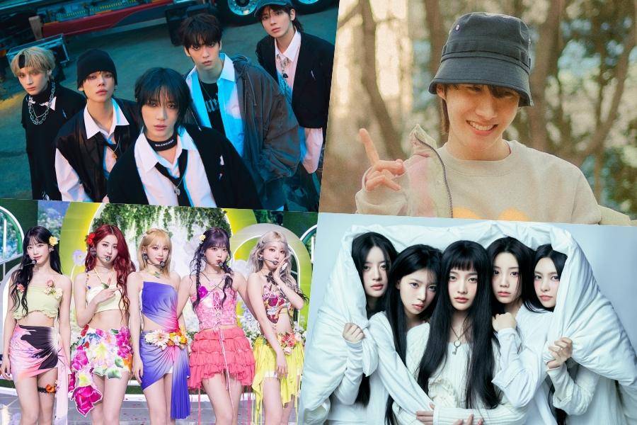 TXT, BTS's j-hope, LE SSERAFIM, ILLIT, TWICE, NewJeans, And More Take Top Spots On Billboard's World Albums Chart
