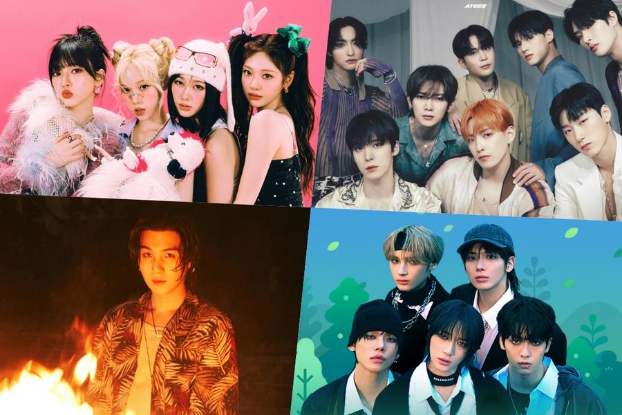 aespa, ATEEZ, BTS' Suga, TXT, TWICE's Nayeon, SEVENTEEN, And More Sweep Top Spots On Billboard's World Albums Chart