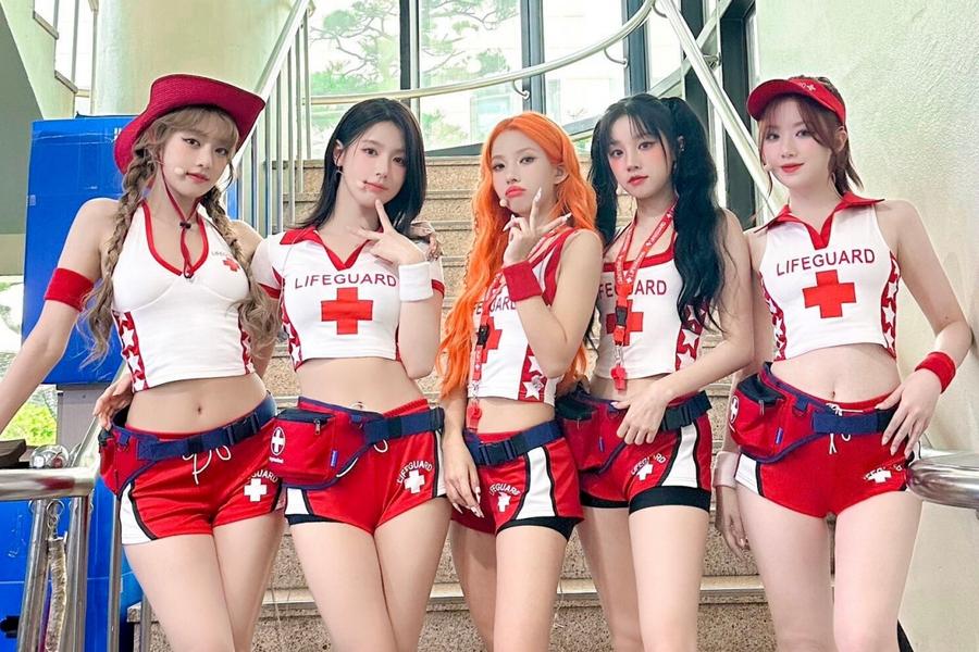 Cube Apologizes For Unauthorized Use Of Red Cross Emblem On (G)I-DLE's Stage Outfits