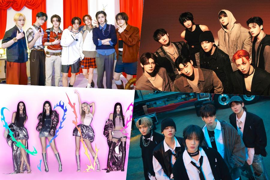 ENHYPEN, ATEEZ, aespa, TXT, TWICE's Nayeon, SEVENTEEN, BTS, And More Sweep Top Spots On Billboard's World Albums Chart