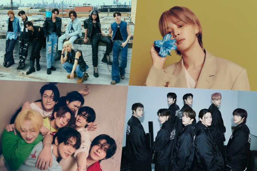 Stray Kids, BTS's Jimin, ENHYPEN, NCT 127, aespa, ATEEZ, TXT, And More Sweep Top Spots On Billboard's World Albums Chart