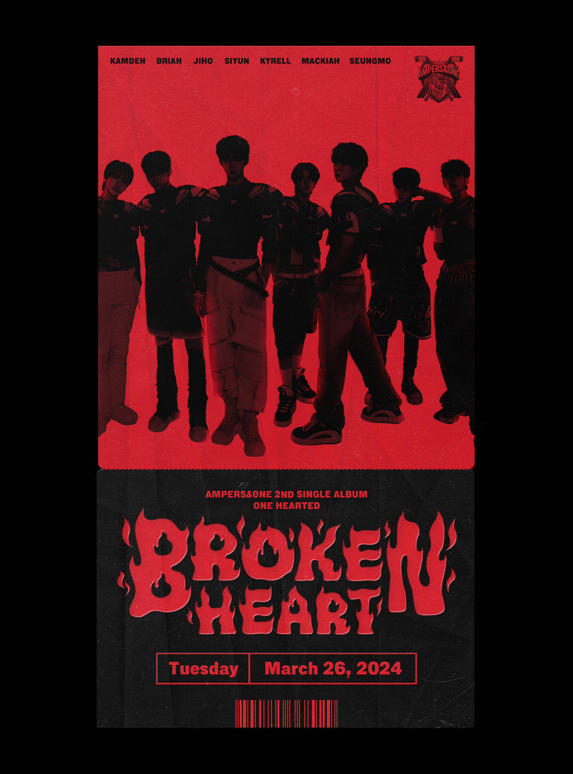 AMPERS&ONE Announces 1st-Ever Comeback Date With Teaser For “Broken Heart”