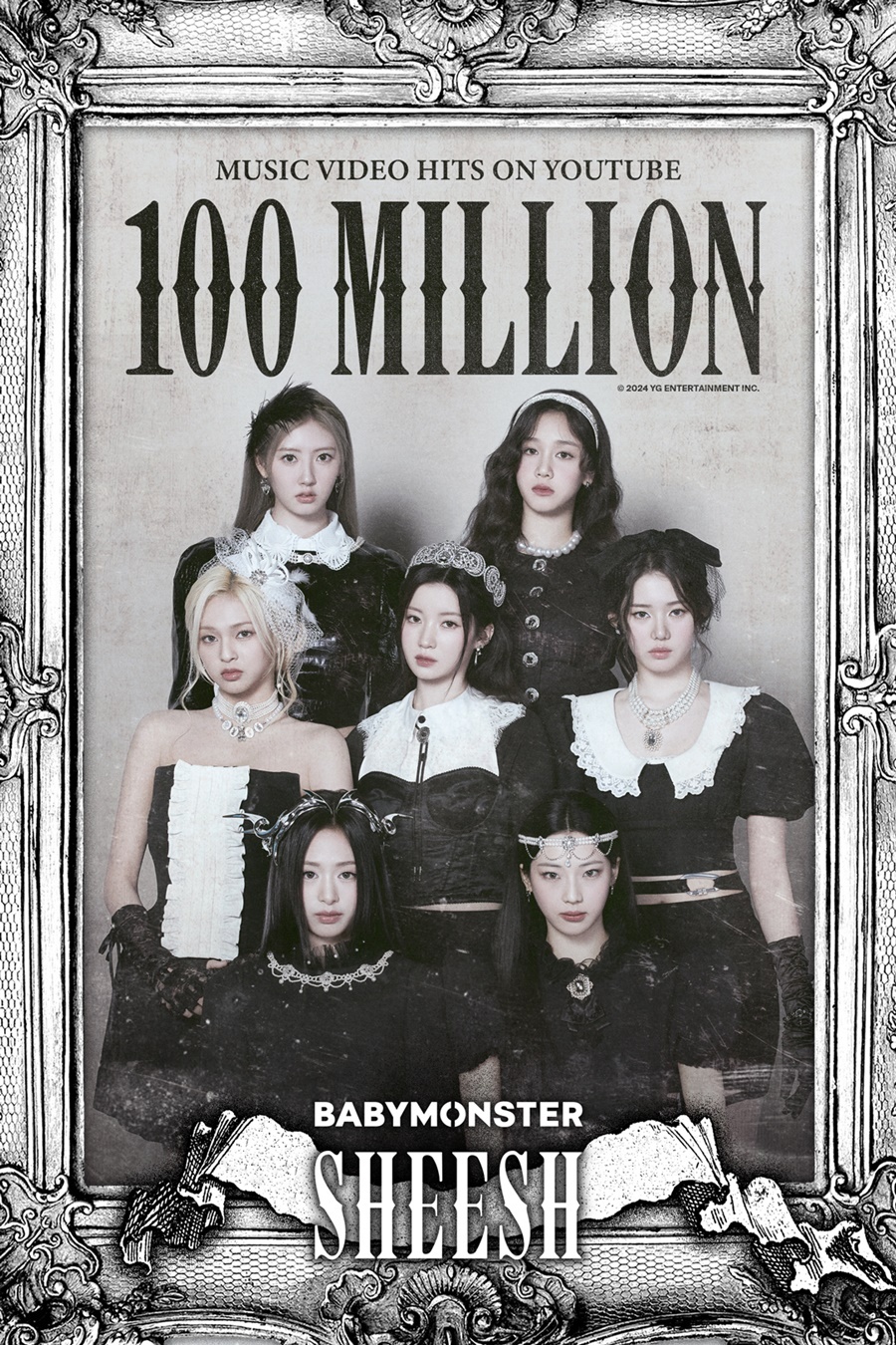 BABYMONSTER’s “SHEESH” MV Hits 100 Million Views In Just 10 Days + Becomes Fastest K-Pop MV To Achieve Feat In 2024