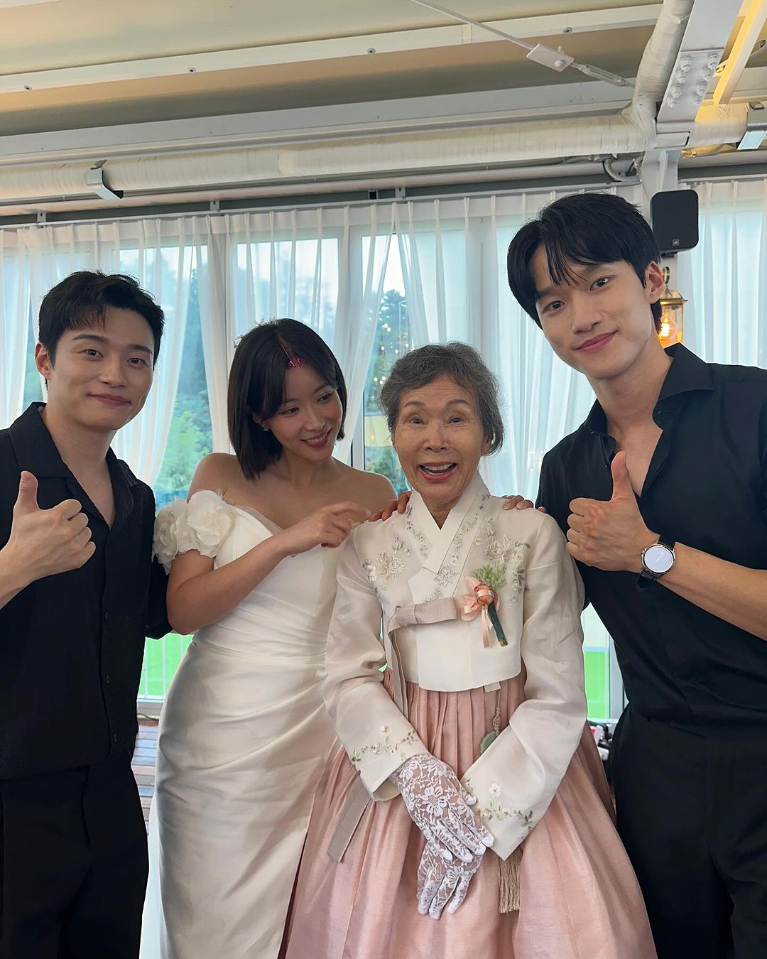 Im Soo Hyang Shares Stunning Behind-The-Scenes Wedding Photos With Ji Hyun Woo On Set Of “Beauty and Mr. Romantic”