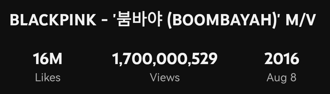 BLACKPINK Becomes 1st K-Pop Artist In History To Hit 1.7 Billion Views With 3 MVs