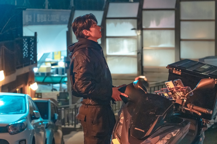 Dex Transforms Into A Delivery Rider In New Thriller “Tarot”