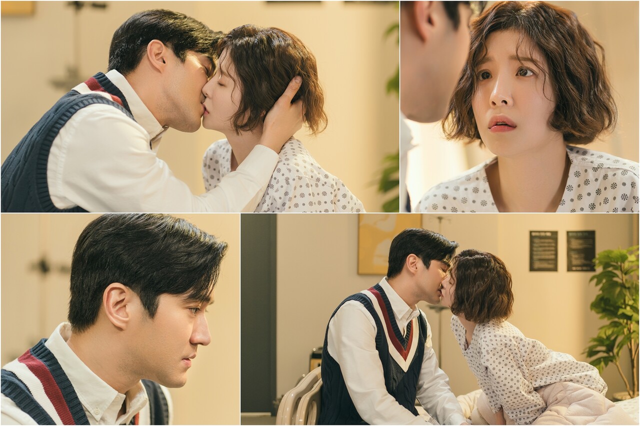 Choi Siwon And Jung In Sun Share A Romantic First Kiss In 